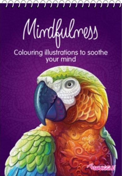Mindfulness Adult Colouring Book front view