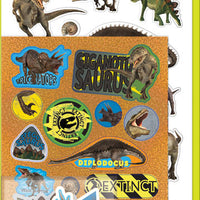 Natural History Museum Dinosaur Sticker Assortment - Anilas UK