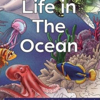Nature Themed Colouring Book ocean