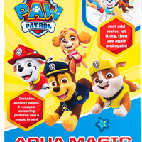 Paw Patrol Aqua Magic Colouring Book front view