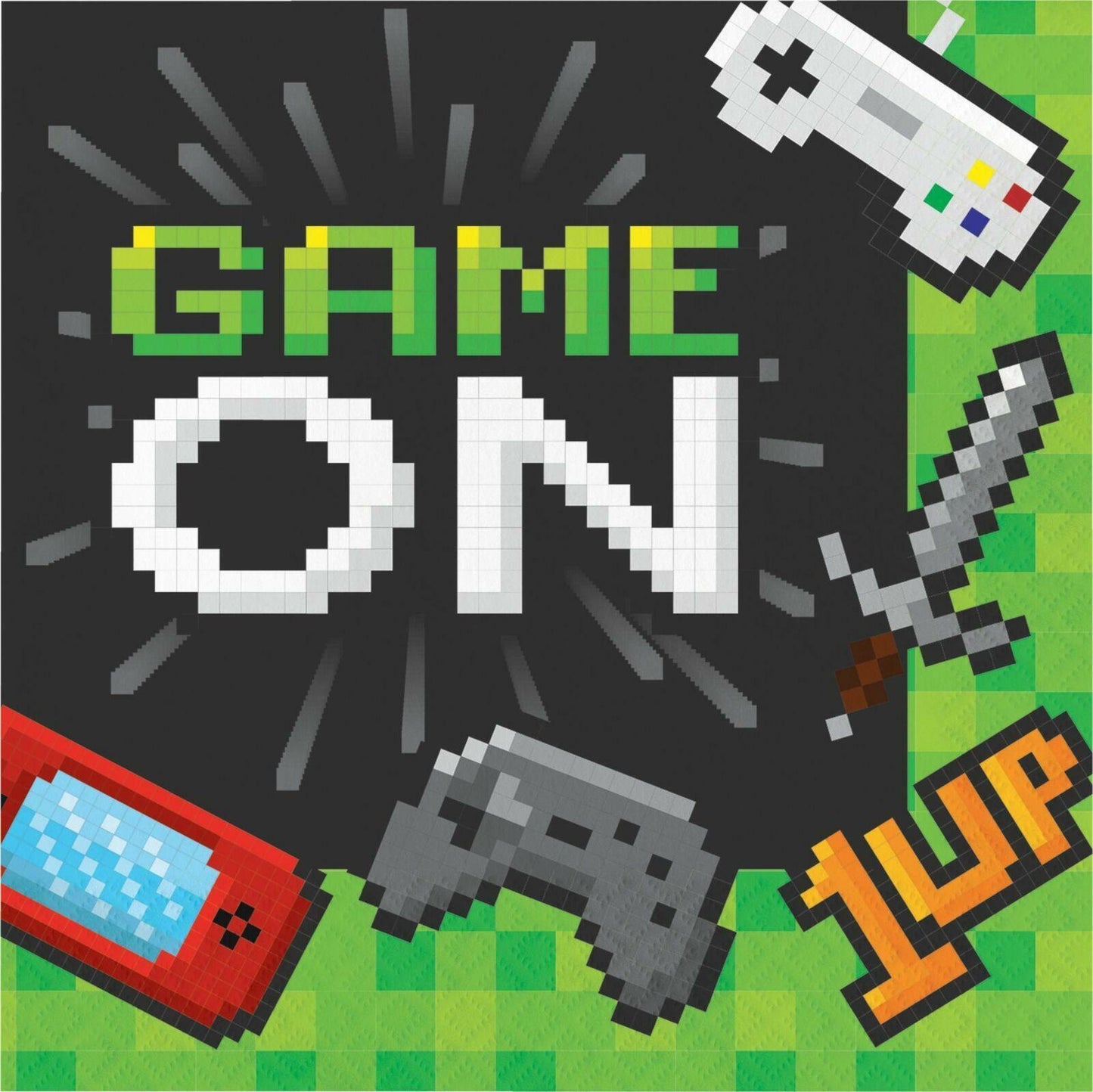 Gamer Napkins (Pack of 16) - Anilas UK