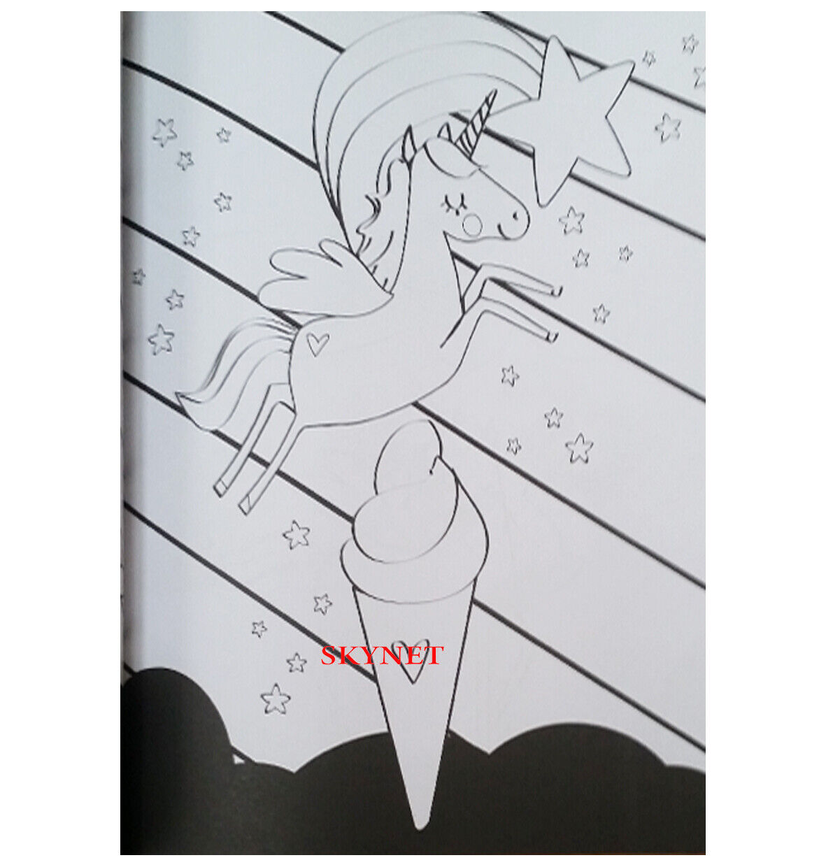 Unicorn Colouring Book - Anilas UK