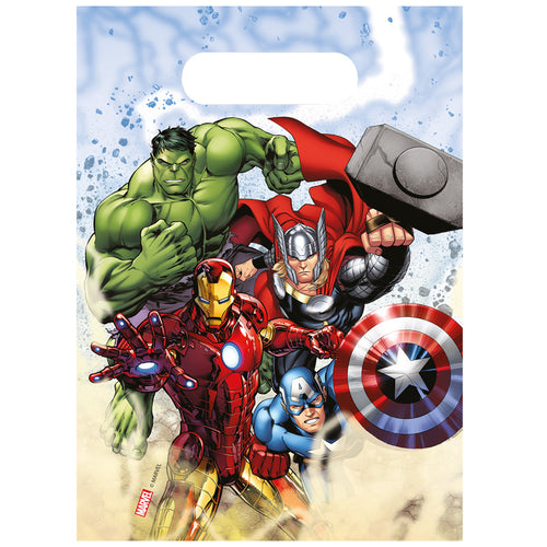 Marvel Avengers Party Bags (Pack of 6) - Anilas UK