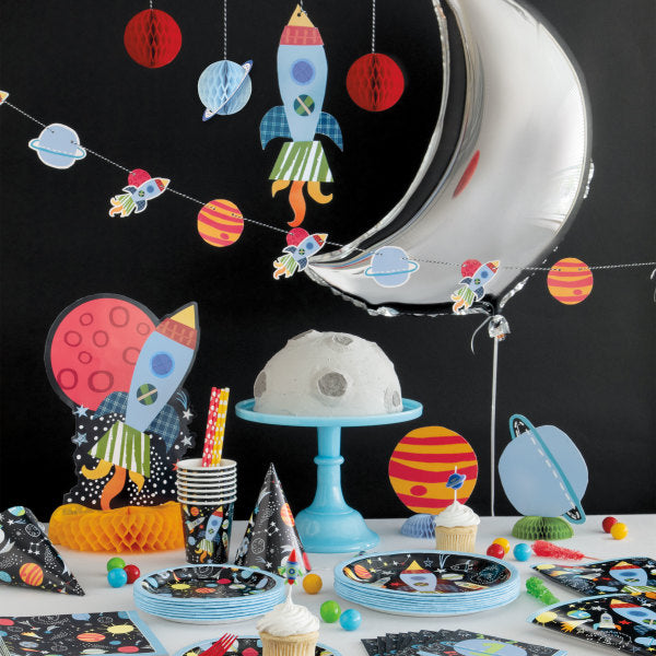 Outer Space Party Hat ( Pack of 8) - Anilas UK
