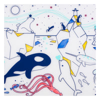 Super Petit - Artiste Colouring Placemat - On An Iceberg - Anilas UK