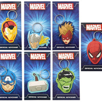 12 Marvel Avengers Silicone Keyrings - Anilas UK