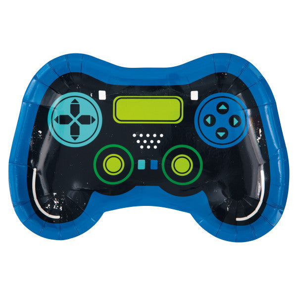 Gamer Birthday Controller Shaped - 24.1cm (Pack of 8) - Anilas UK